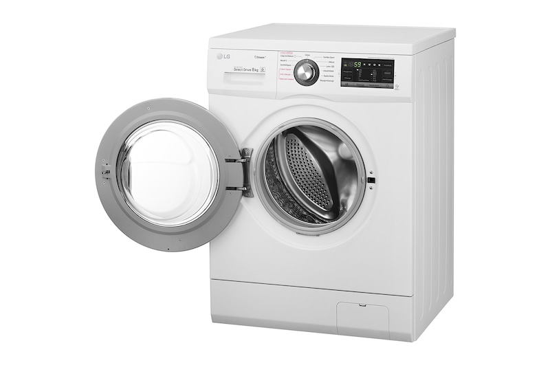LG Lave-Linge 8KG | Moteur Direct Drive™ |  6 Motion Direct Drive™  | Steam | A+++-30%  | Smart Diagnosis™, LG F84G62WHS
